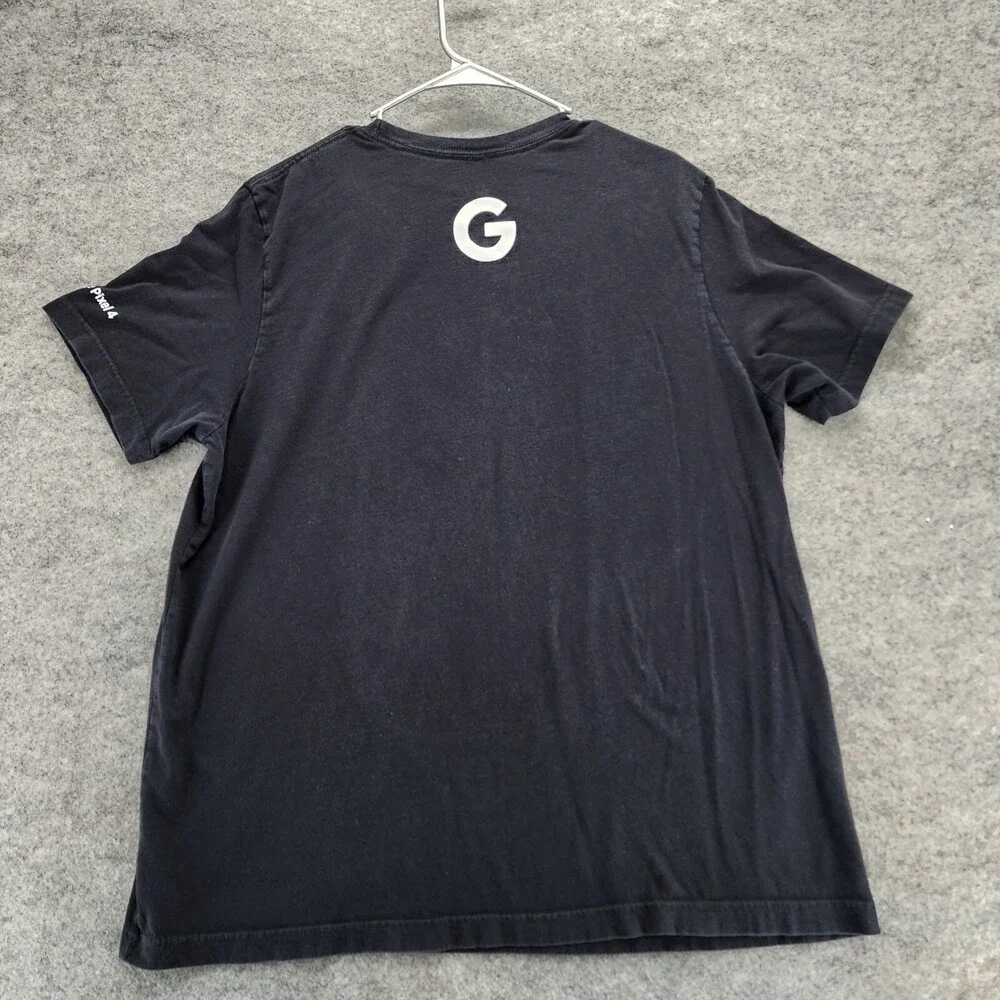 Google Pixel 4 Shirt Mens 2XL XXL Short Sleeve Black